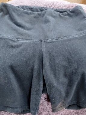 PINK Victoria's Secret Black Athletic Shorts